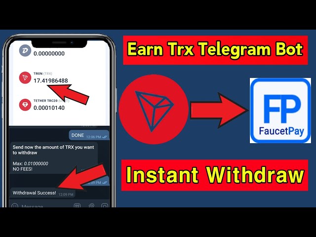 Free Tron Earning Telegram Channel | Get Group Links