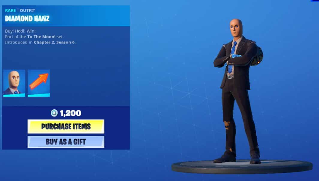 Crypto Collective Fortnite Set Cosmetics – Skin-Tracker