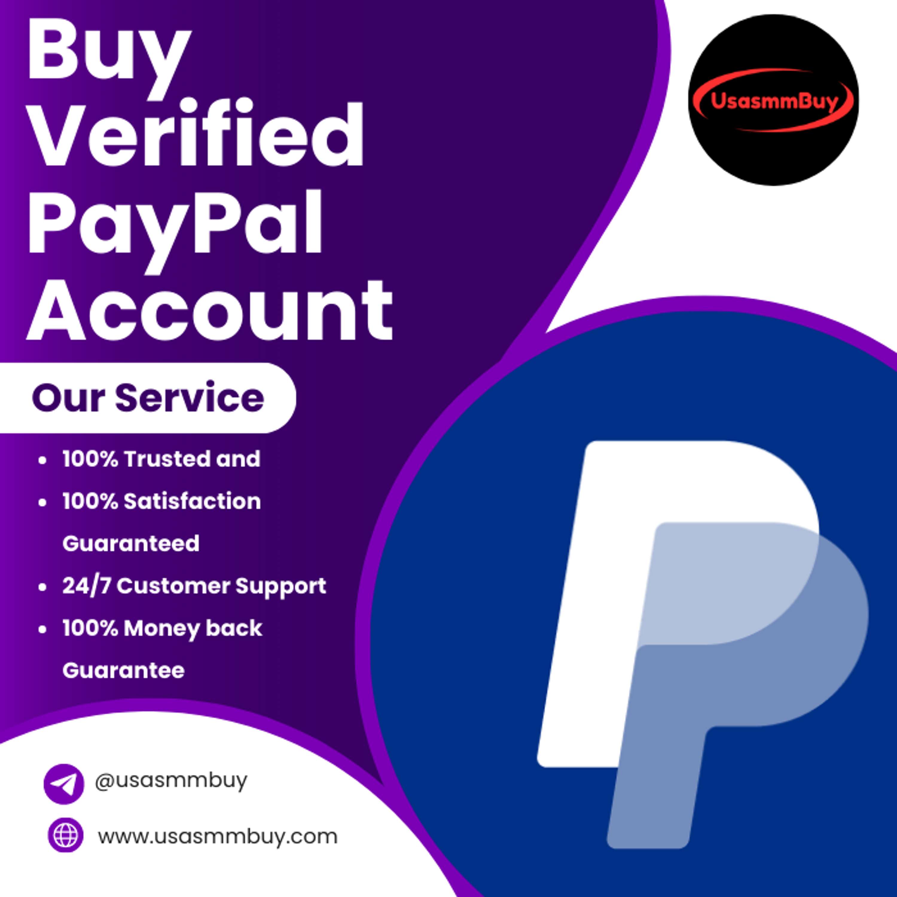 Buy Verified PayPal Accounts - % USA & UK Verified