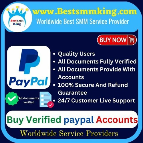 Buy Verified USA Paypal Account with Cheap price | 