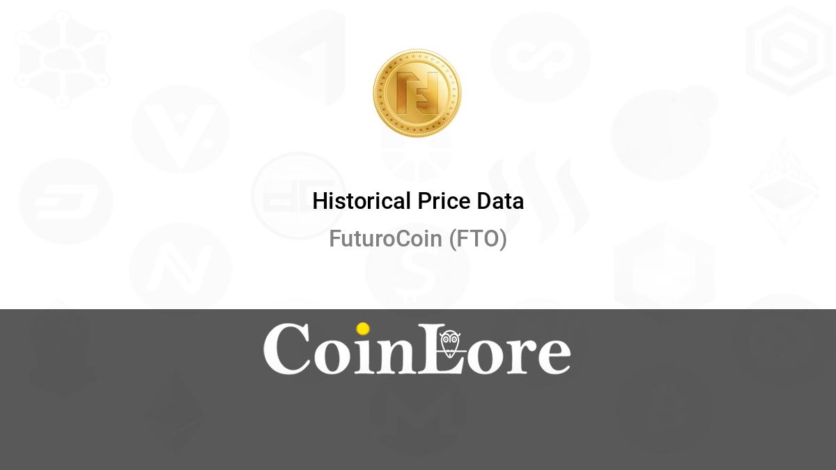 FTO ($) - FuturoCoin Price Chart, Value, News, Market Cap | CoinFi