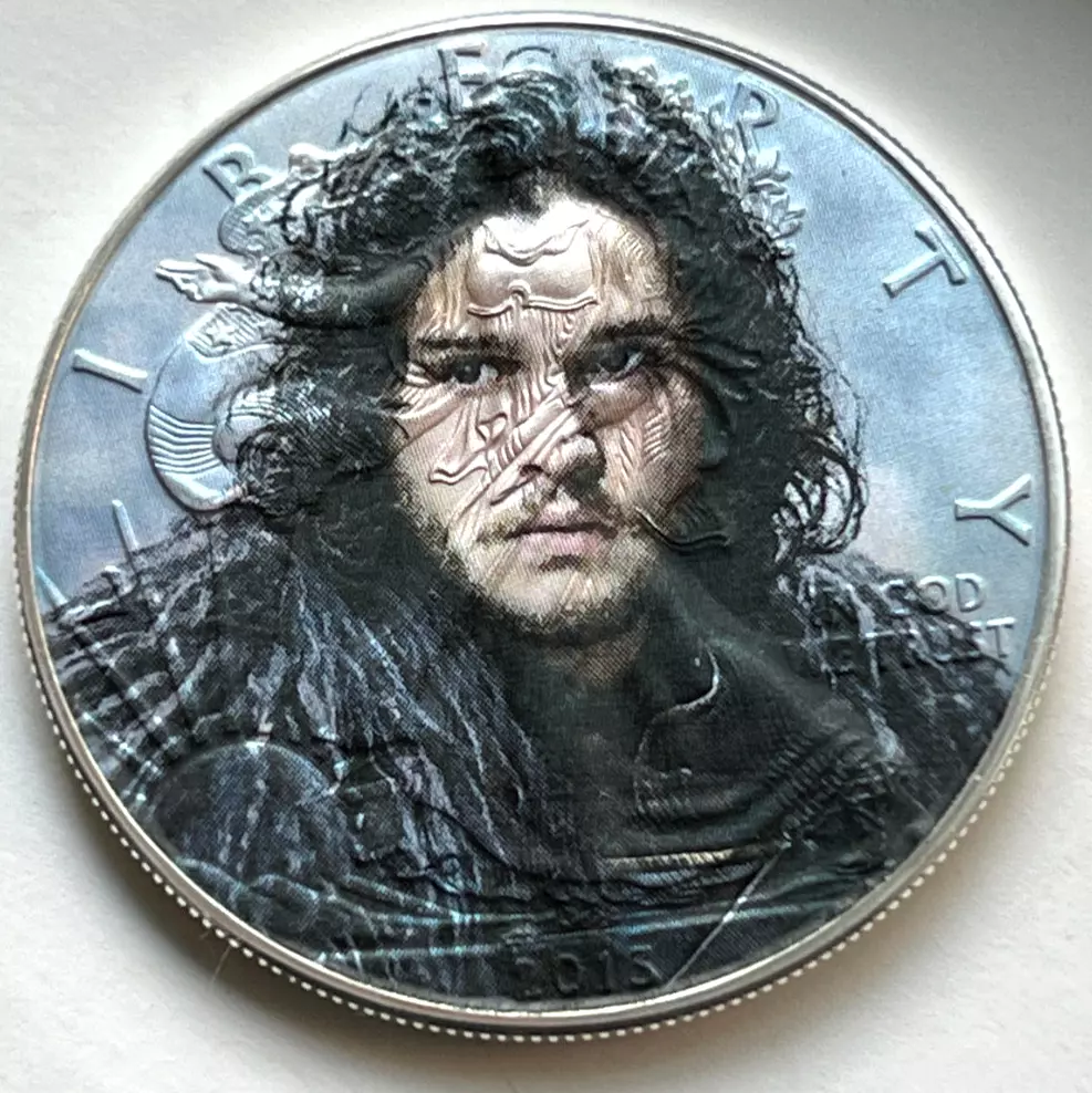 OCT - GAME OF THRONES PEACH SILVER BROTHEL TOKEN COIN - Previews World