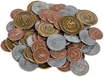 Scythe Metal Coins (80) – The Broken Token