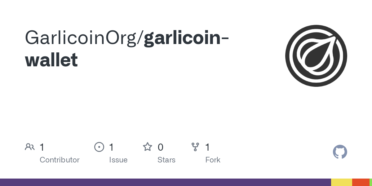 GitHub - pauli/Garlicoin-Mobile-Wallet: Garlicoin-Wallet Android