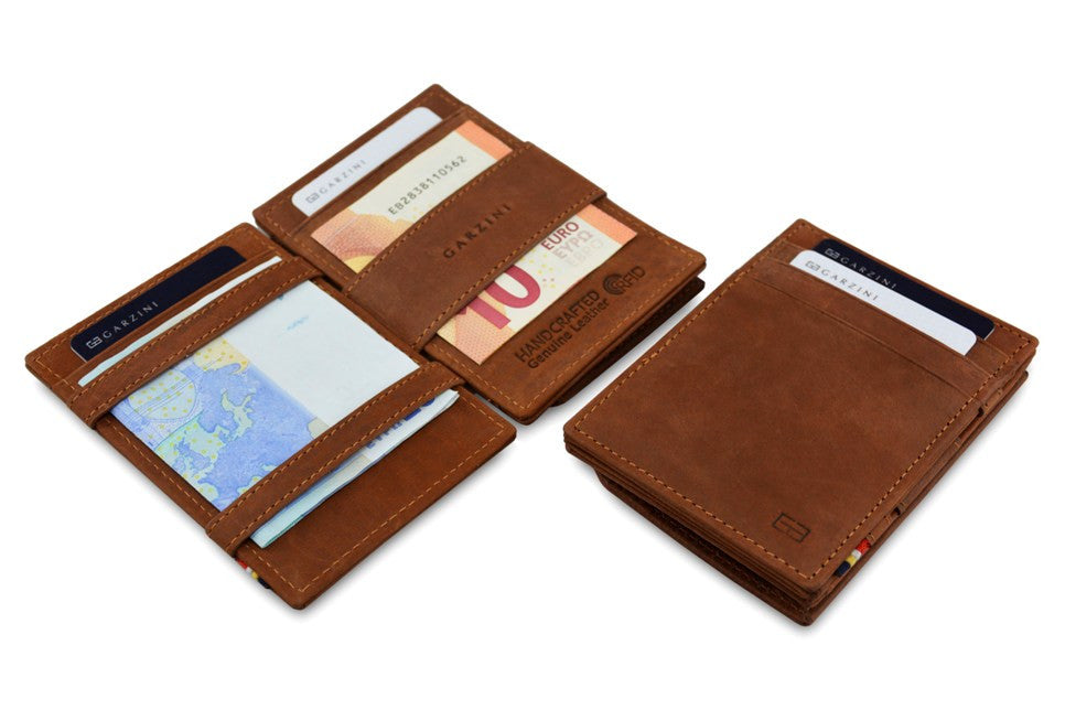 Leather Magic Coin Wallet RFID - Garzini Essenziale