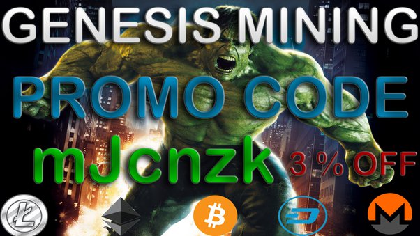 Genesis-Mining Promo Code: Xy3Pbc