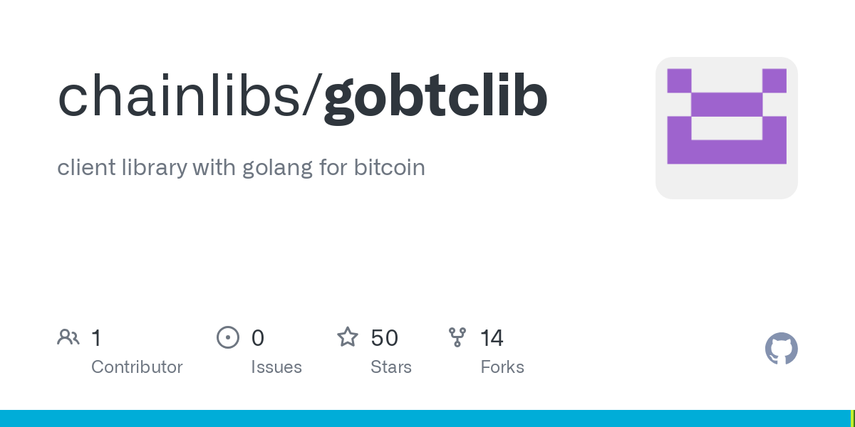 Go Bitcoin Client packages | LibHunt