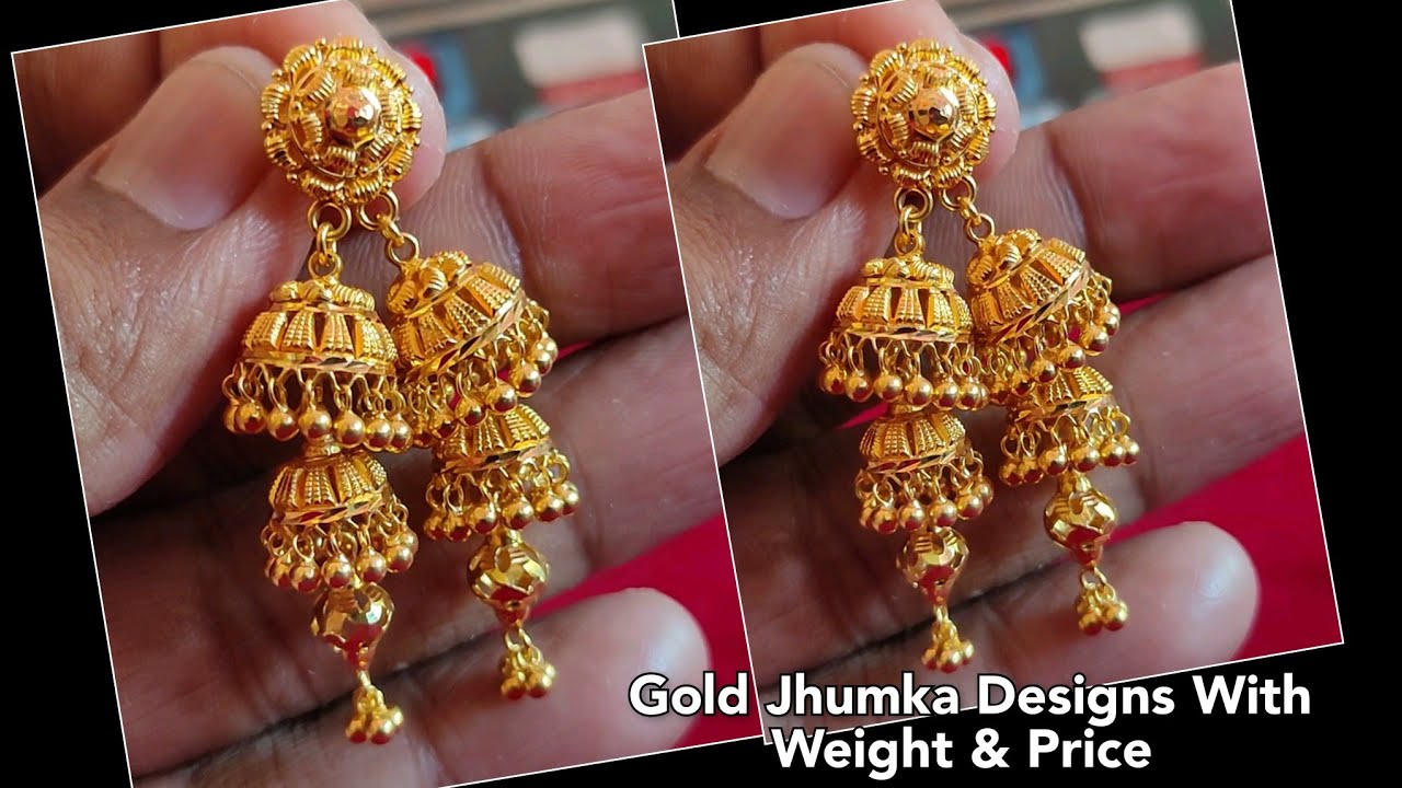 Gold earrings for women | Gold earrings latest design | Jos Alukkas