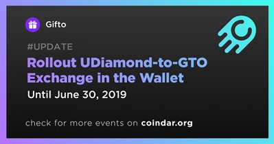 Gifto (GTO) Feed: Events, News & Roadmap — Coindar