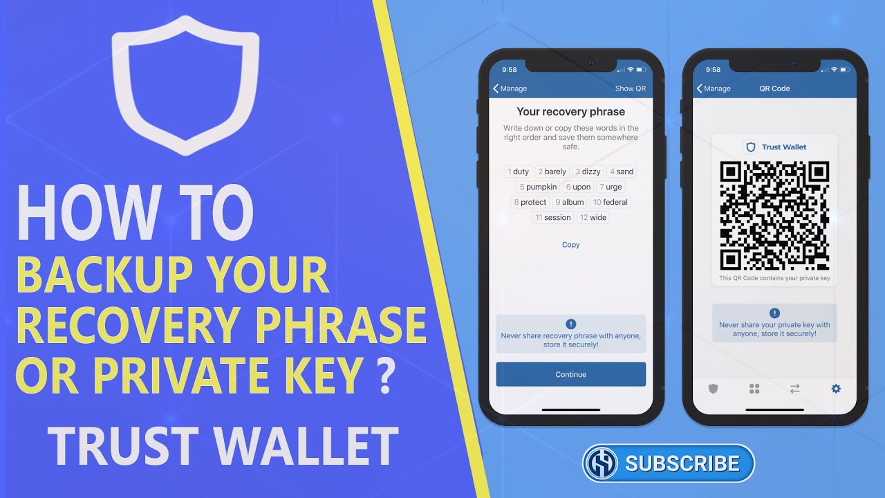 How To Find Your Trust Wallet Recovery Phrase (And Backup) - IsItCrypto