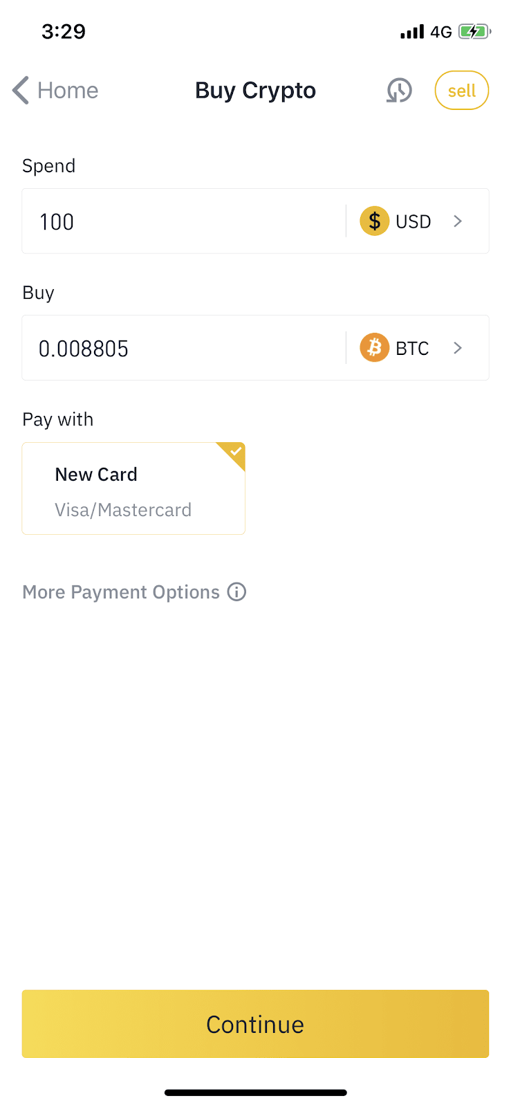 How to Buy Bitcoin with Credit Card on Binance?