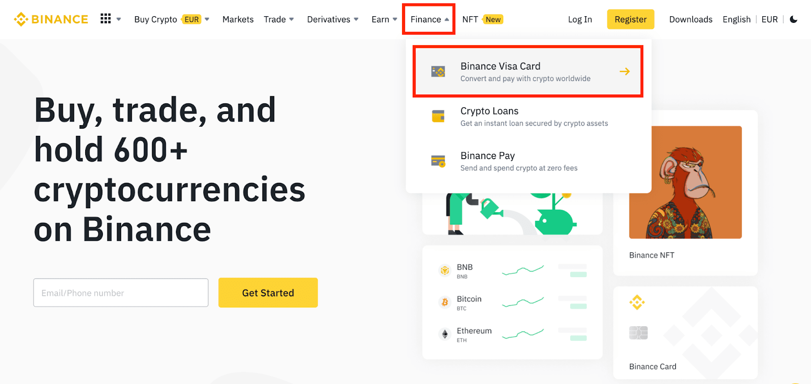 How to buy Bitcoin on Binance with credit card and what are the fees?