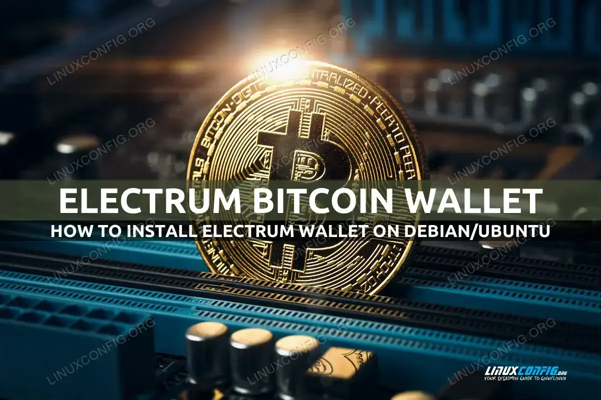 How to install Electrum on a Debian or Ubuntu live CD – Bitcoin Electrum