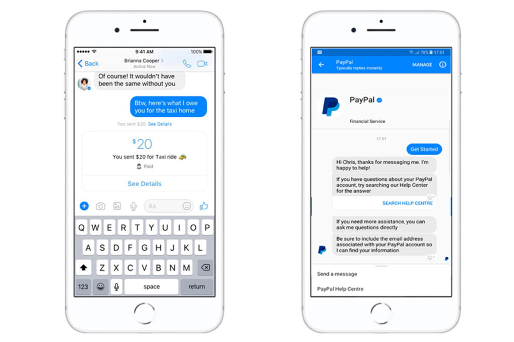 How to Link PayPal to Facebook Messenger