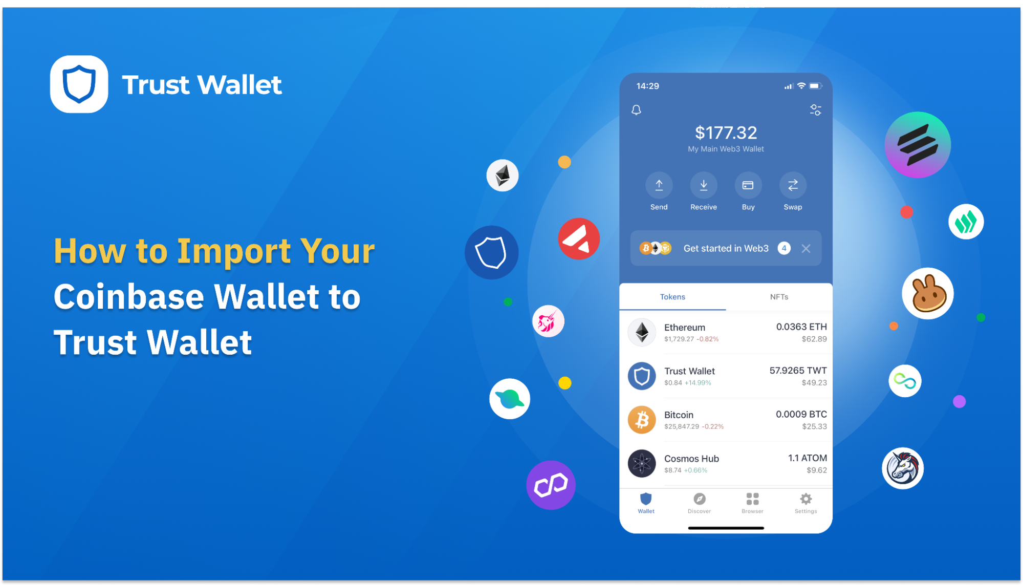 How to Deposit Crypto to Trust Wallet Using Coinbase Pay - How To's - Trust Wallet