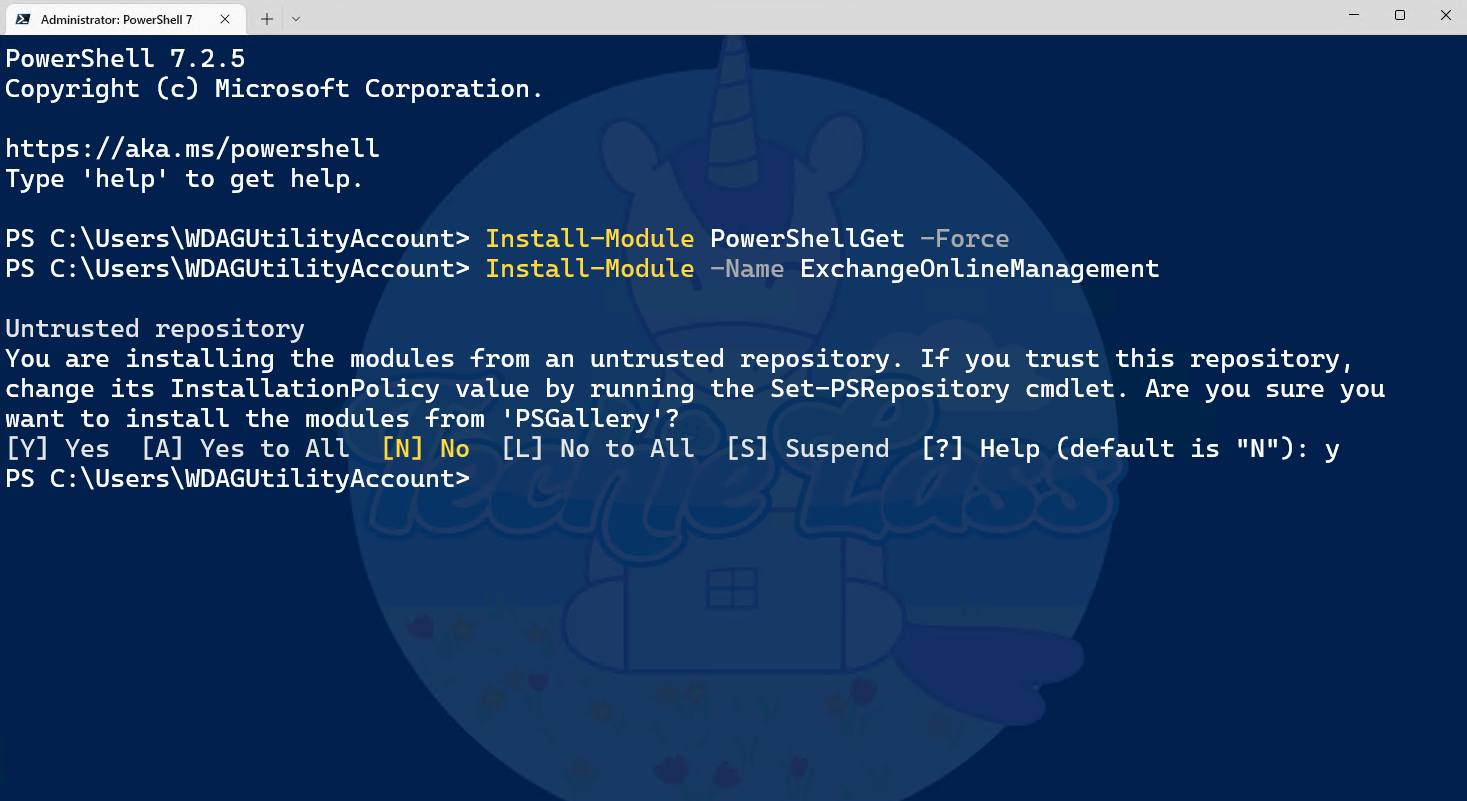 Connect to Exchange Online PowerShell - ALI TAJRAN