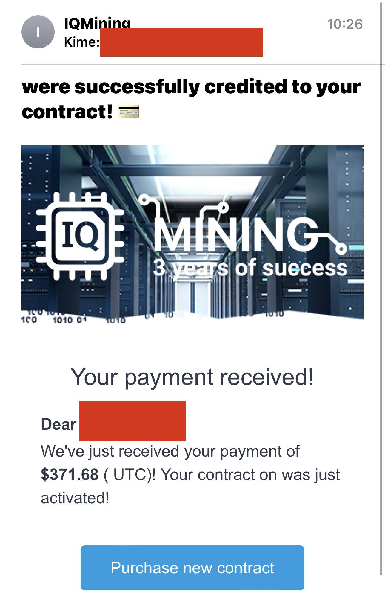 IQ Mining Review | Get funds recovered if scammed