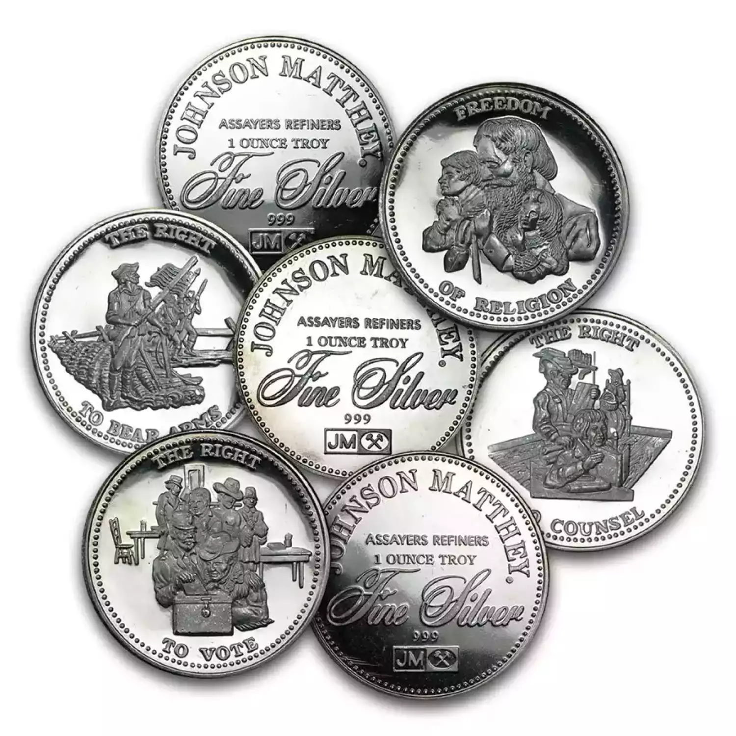 Johnson Matthey Silver Bar oz | Golden Eagle Coins