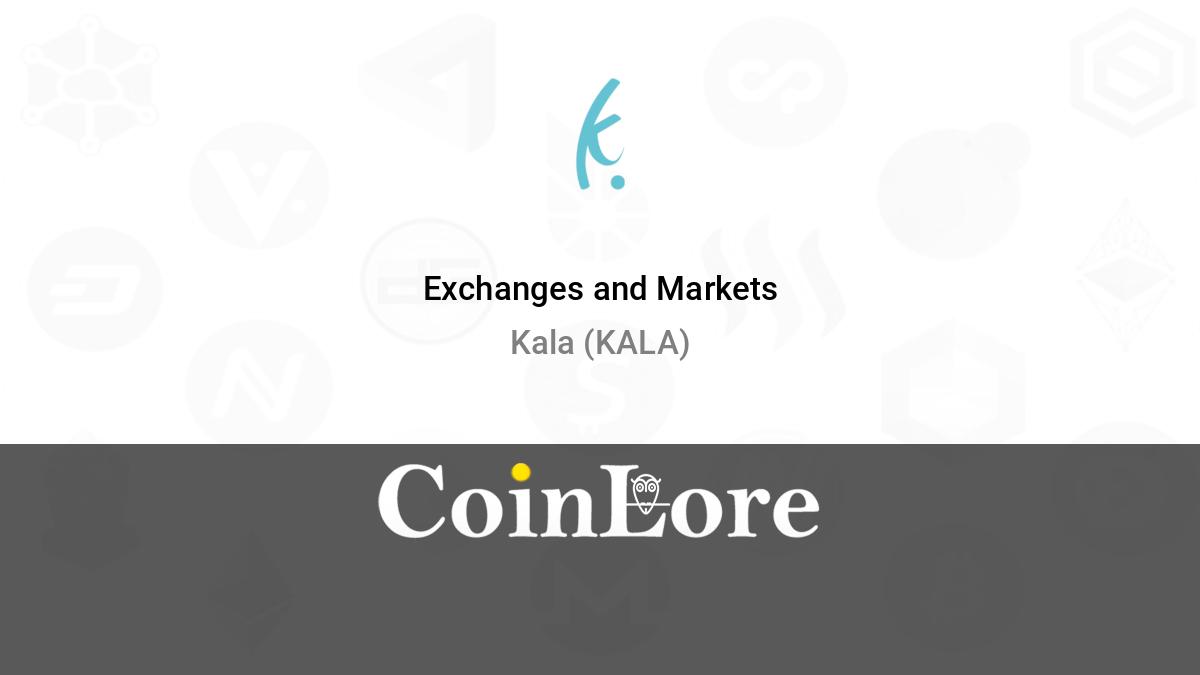 KALA Price Today - KALA to US dollar Live - Crypto | Coinranking