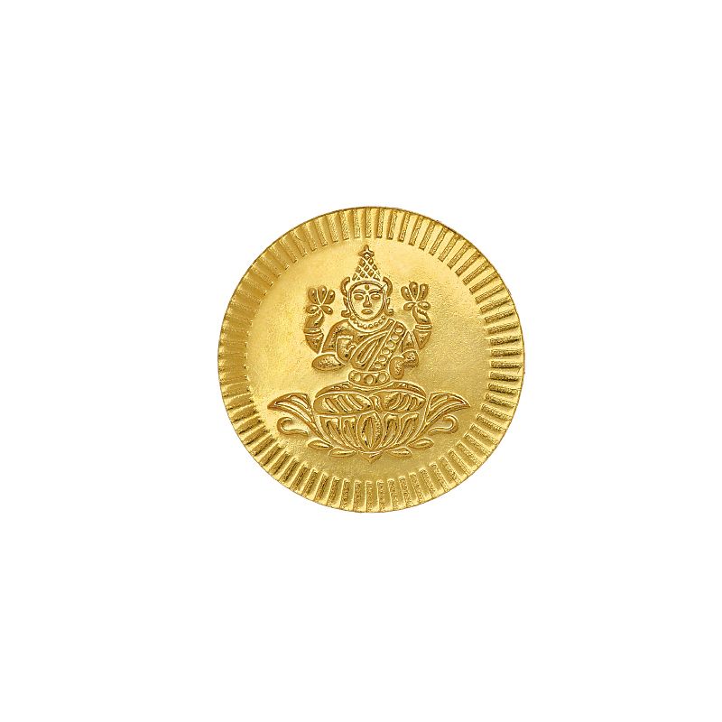 MMTC-PAMP Lakshmi Gold Coin of 8 Grams 24 Karat in Purity / Fineness in Certi Card