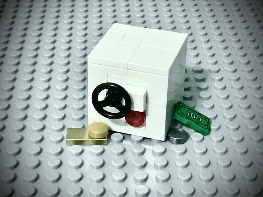 LEGO mini box 8 / white — oak oak studio