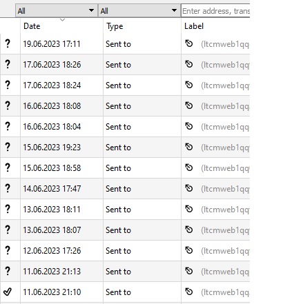 Match a litecoin address - Regex Tester/Debugger