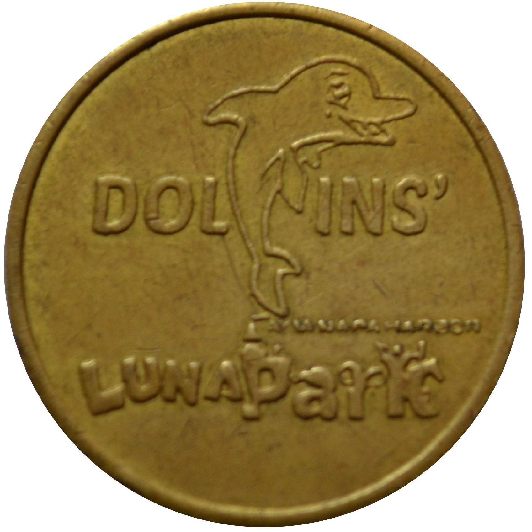 RARE ORIGINAL SYDNEY Luna Park Brass Token Circa 's - Collectors Item $ - PicClick AU