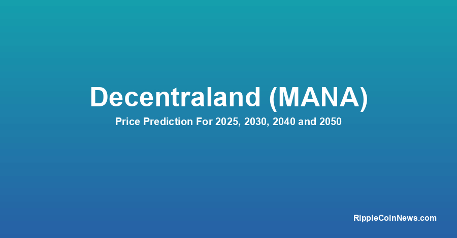 Mana Coin Price Prediction , , , 