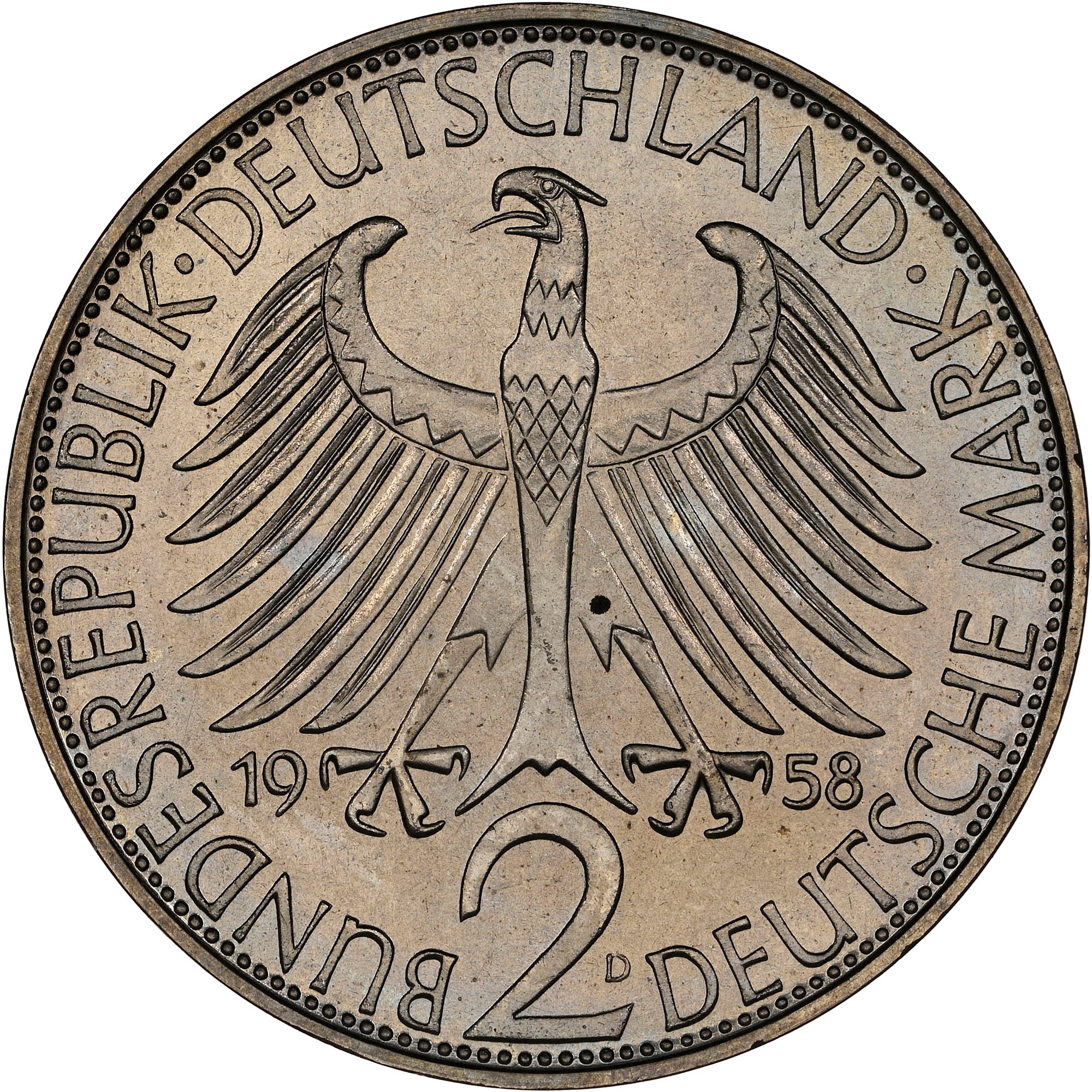 Two Marks, Max Planck, Coin Type from Germany - Online Coin Club