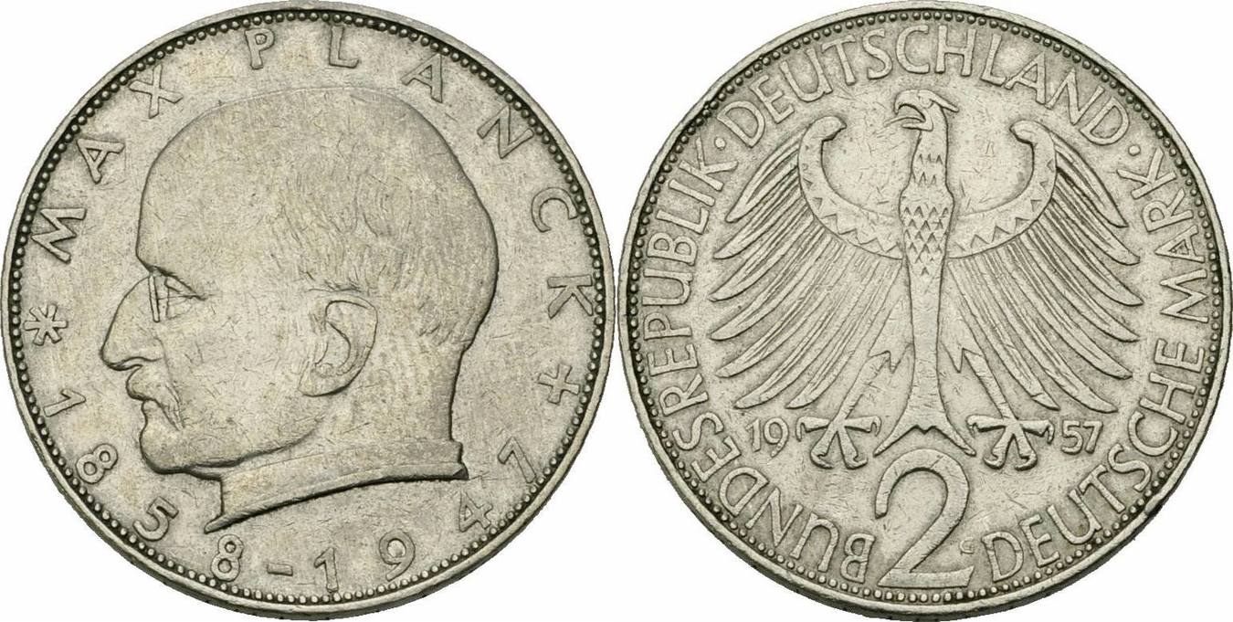 Germany; 2 Mark G Max Planck | European Coins