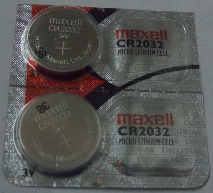 Maxell CR 3V Lithium Coin Battery for Motherboard Clock, Bulk Tray