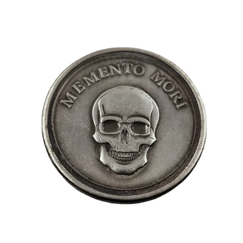 MEMENTO MORI ANTIQUE COIN