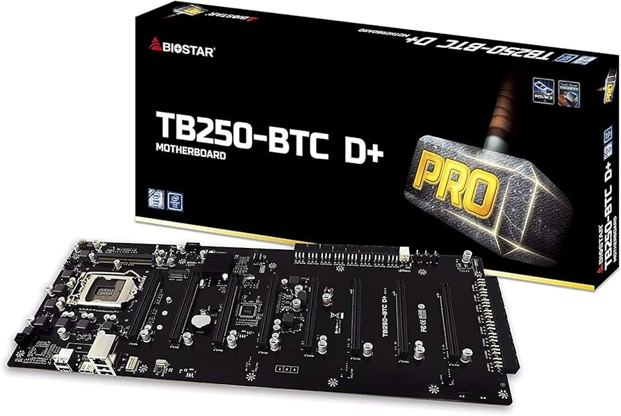 MINING MOTHERBOARD B85 8 GPU RISERLESS - MiningCave