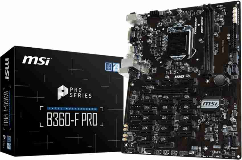 MSI BF PRO Cryptomining Motherboard – hashrate