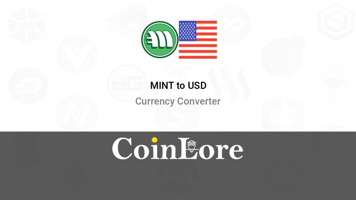 MintCoin Price Today - MINT Coin Price Chart & Crypto Market Cap