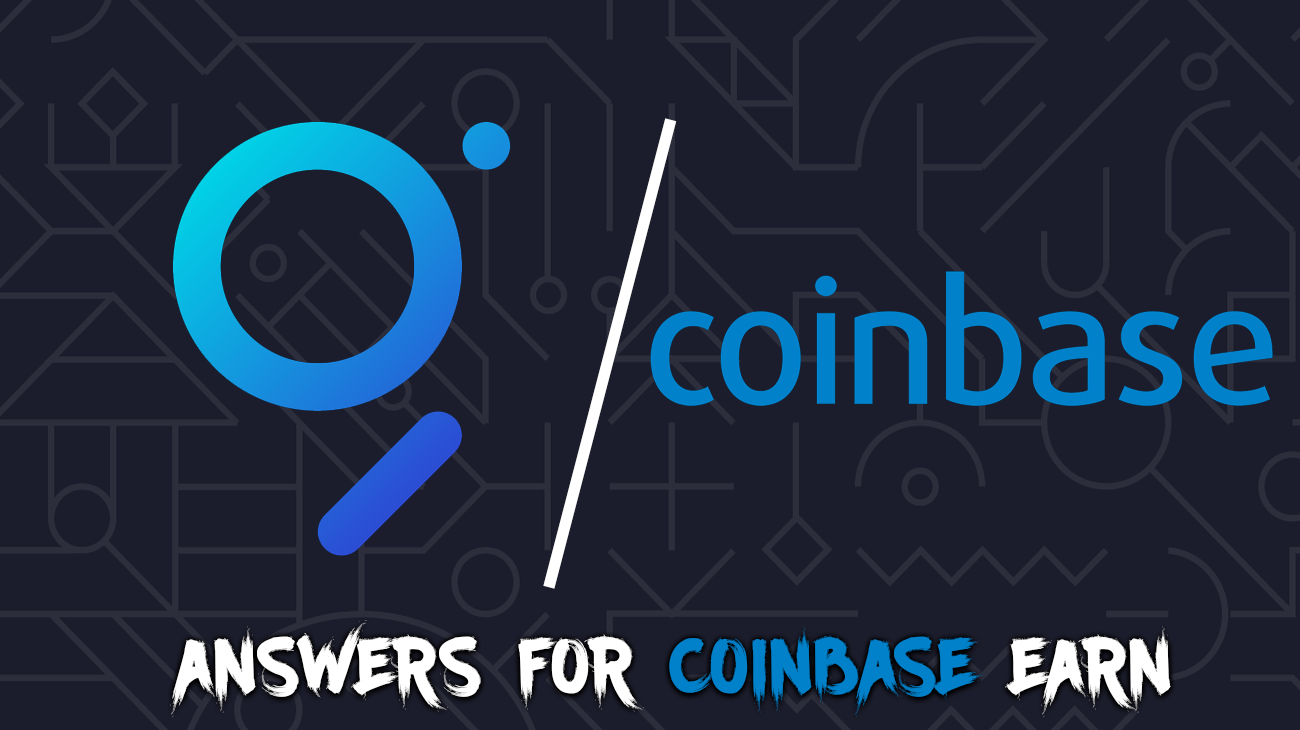 Quick Coinbase Earn Quiz Answers (Updated March )