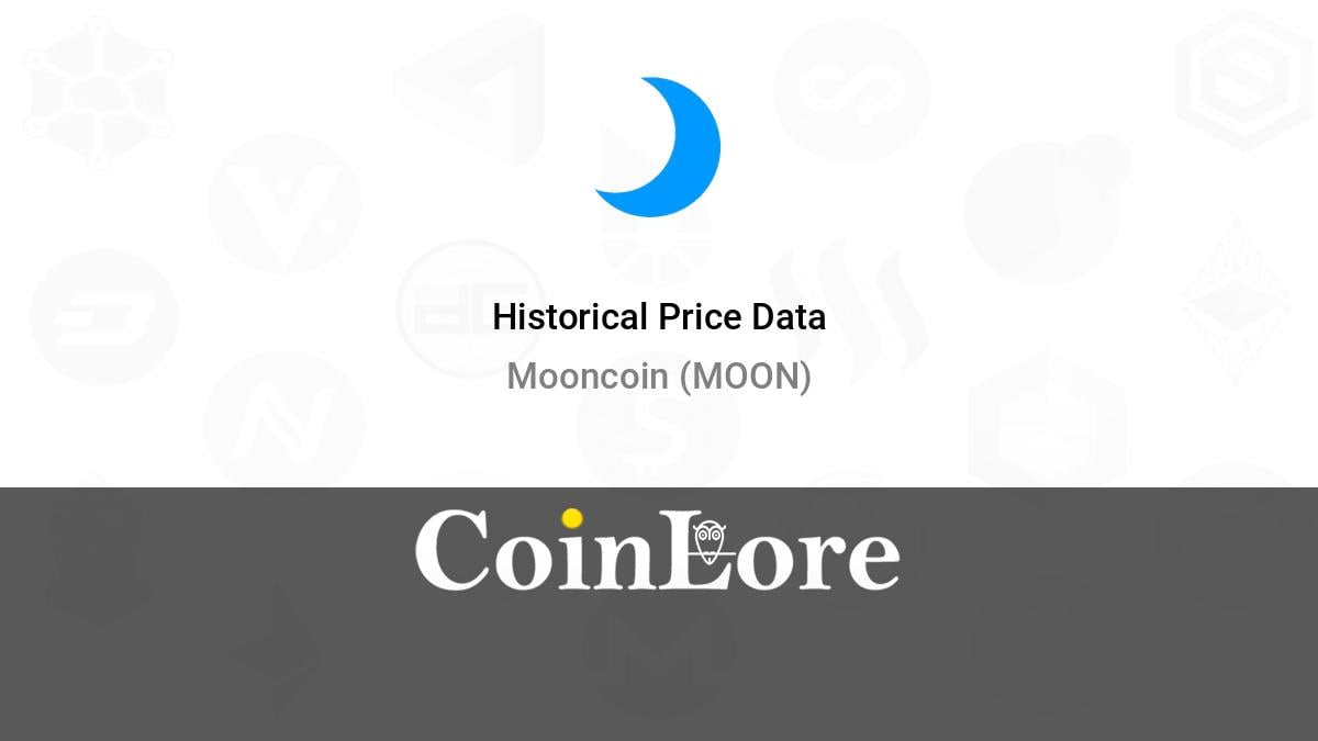 Mooncoin V1 Price Today Stock MOON/usd Value Chart