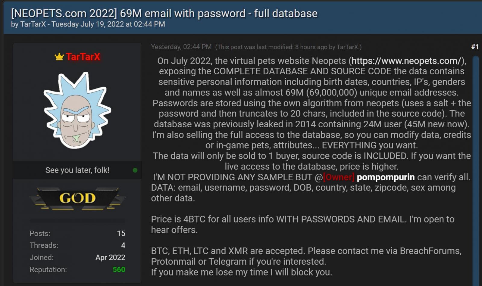 Neopets security breach: users’ data reportedly stolen | Hacking | The Guardian