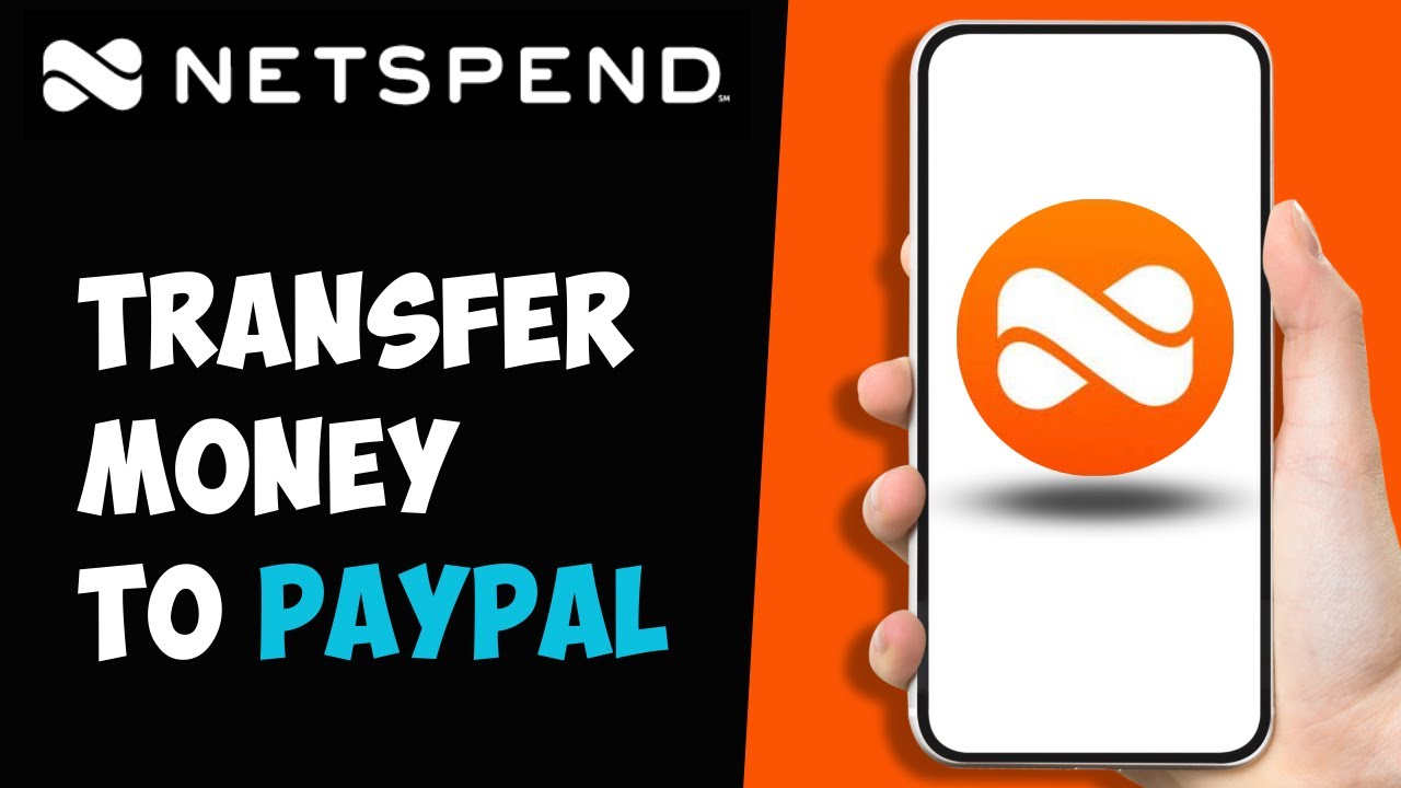 How to transfer money from Netspend to PayPal?