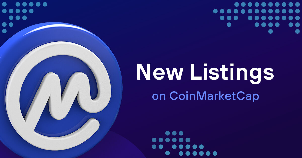 New Cryptocurrencies Listed Today And This Week | CoinMarketCap