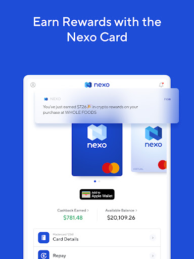 Nexo: Buy Bitcoin & Crypto for Android - Download | Bazaar