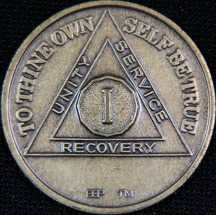 AA 12 Step Recovery Medallions | Sobriety Chips and Coins