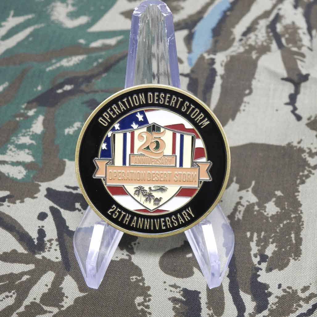 Operation Desert Shield Veteran Challenge Coin | Coins