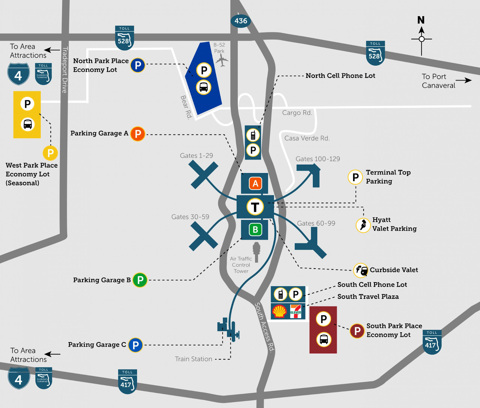 Orlando Airport Parking from $ | Free Shuttles to MCO Airport