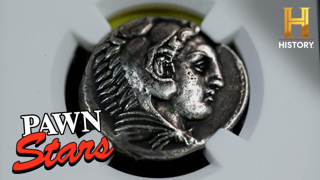 Pawns stars Rick haggles price on a Shekel of Tyre for beingcleaned?! | Coin Talk