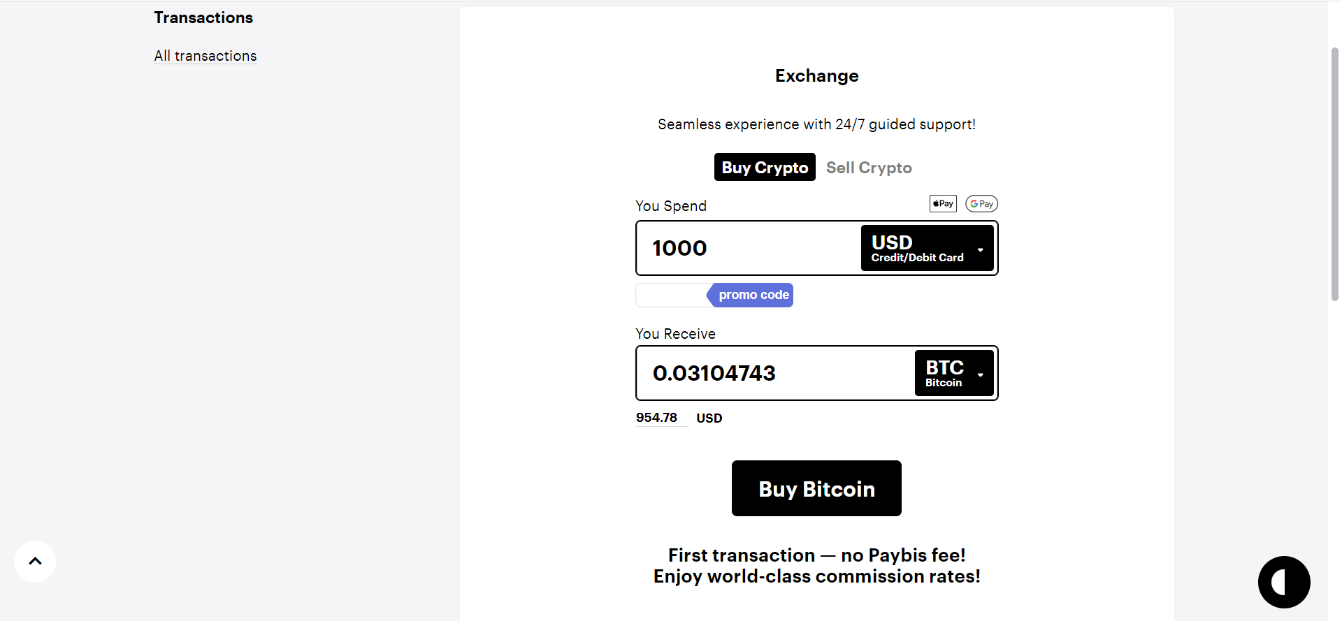 ‎Paybis: Bitcoin, Crypto Wallet on the App Store