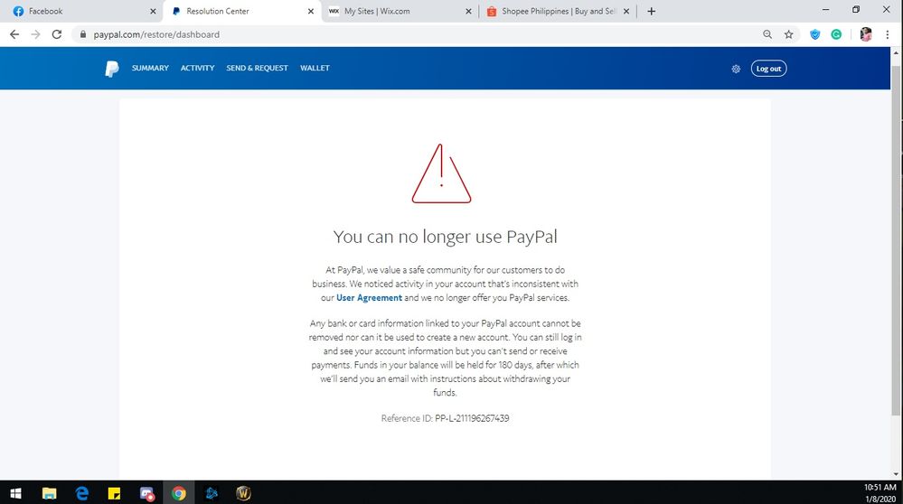 Re: Paypal blocked my money TWICE is this legal?? - PayPal Community