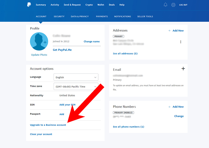 How to set up a PayPal business account in 9 easy steps | The Jotform Blog