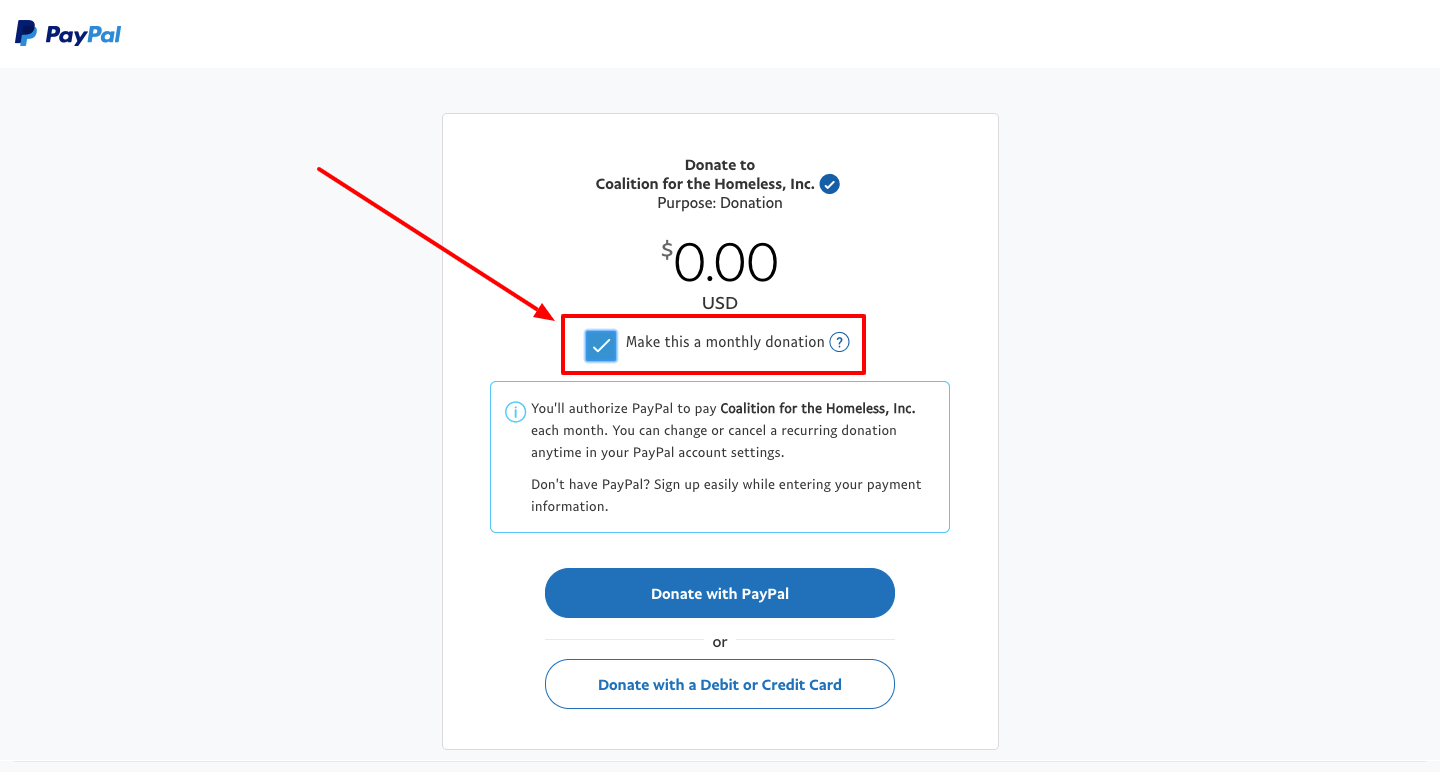 How do I accept donations with PayPal? | PayPal SM