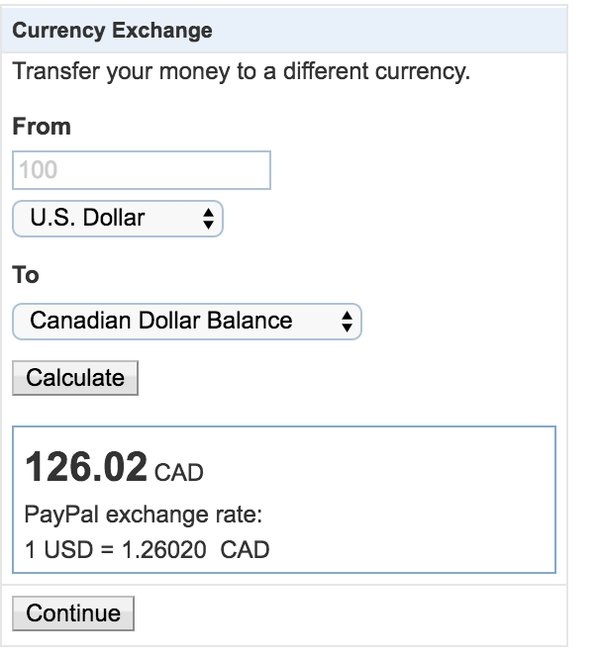 Ebay/PayPal Inaccuracy On Currency Exchange Rates - The eBay Community